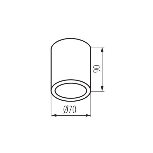 Kanlux 33361 - Spoljno reflektorsko svetlo AQILO 1xGU10/7W/230V IP65 crna Slike