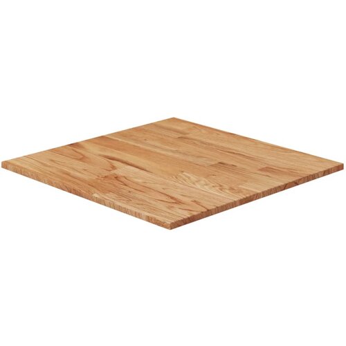 vidaXL Kvadratna mizna plošča sv. rjava 60x60x1,5 cm trdna hrastovina Cene