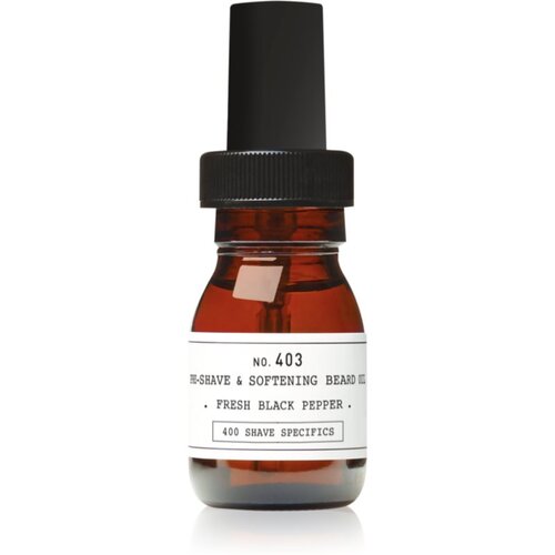 Depot No. 403 Pre-Shave&Softening Beard Oil olje pred britjem Fresh Black Pepper 30 ml Cene