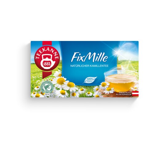 Teekanne Čaj FixMille kamilica - 20 dvokomornih vrečk Cene