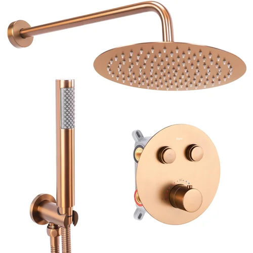 Rea PODŽBUKNI TUŠ SET LUNGO COPPER BRUSH BOX