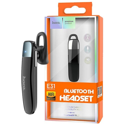 hoco. Slušalica bežična sa mikrofonom, Bluetooth, 55 mAh, 3 h,crna – E31 Graceful Black Cijene