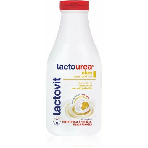 Lactovit LactoUrea Oleo regenerirajući gel za tuširanje za izrazito suhu kožu 500 ml