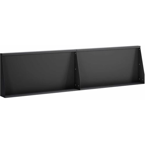  Zid za zadržavanje 2 kom. 80 x 12 x 40 cm Čelik Crna - Crna 80 x 12 x 40 cm 2 x Ravno Cijene