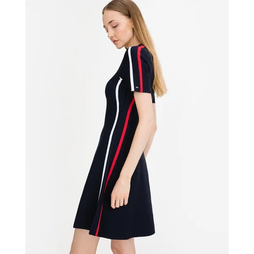 Tommy Hilfiger Colourblock Obleka Modra