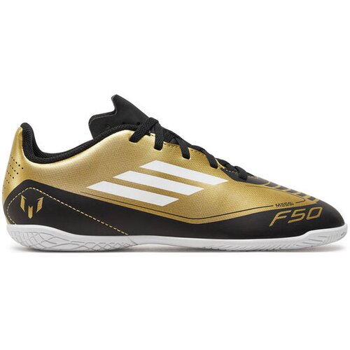 Adidas F50 CLUB IN J MESSI, dečije patike za fudbal (in), zlatna IG9326 Cene