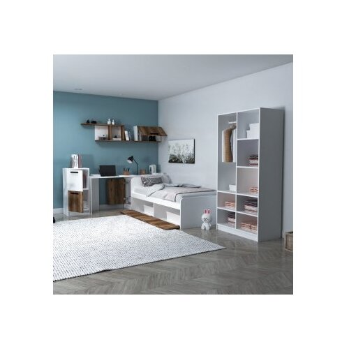 Hanah home dečija soba newra white light walnut Cene