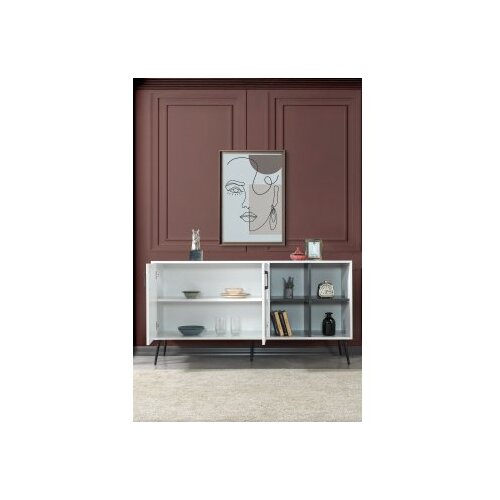 Hanah home komoda s ladicama, bijela Cene