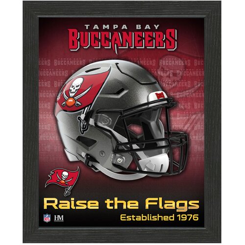 The Highland Mint tampa bay buccaneers team helmet frame fotografija v okvirju Cene