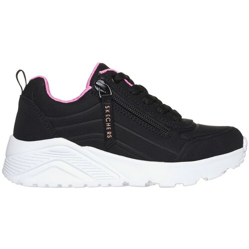 Skechers Patike za devojčice Uno lite Easy zip, Crne Slike