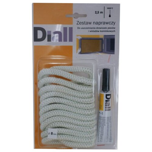  Diall set za brtvljenje vrata kamina – konopac 8 mm + ljepilo 28 g Cene