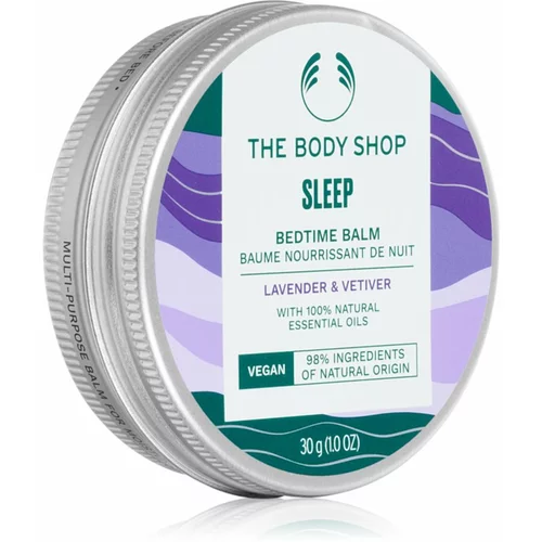 The Body Shop Bedtime Balm Lavender & Vetiver noćni balzam za suhu kožu 30 g