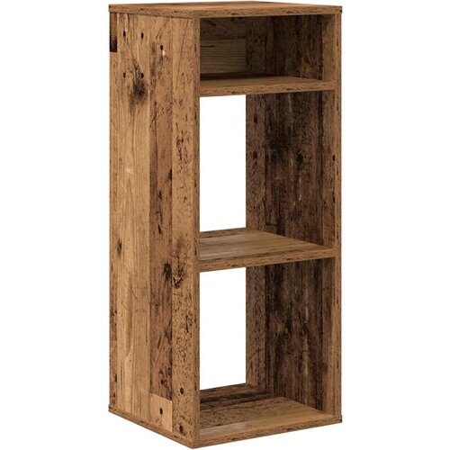 Maison Chic Knjižna omara - Knjižni regal starinski les 34x31x80 cm inženirski les, (21725416) Cene