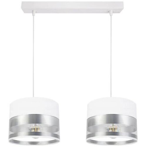  Luster na sajli MILO 2xE27/60W/230V srebran Cene
