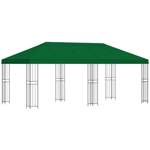 vidaXL Paviljon s bočnim stranama 6 x 3 m Zelena Poliester i čelik 190 Cijene