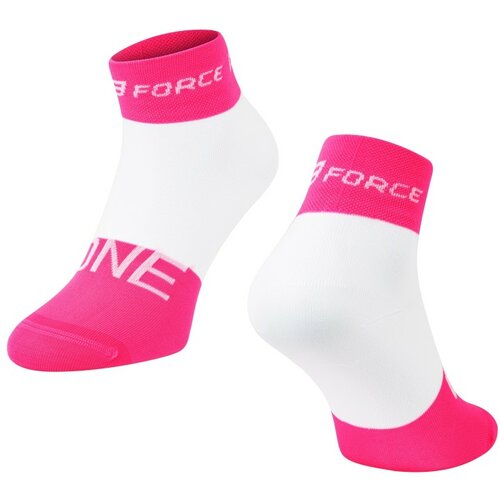 Force čarape one, ružičasto-bele s-m / 36-41 ( 900874 ) Slike