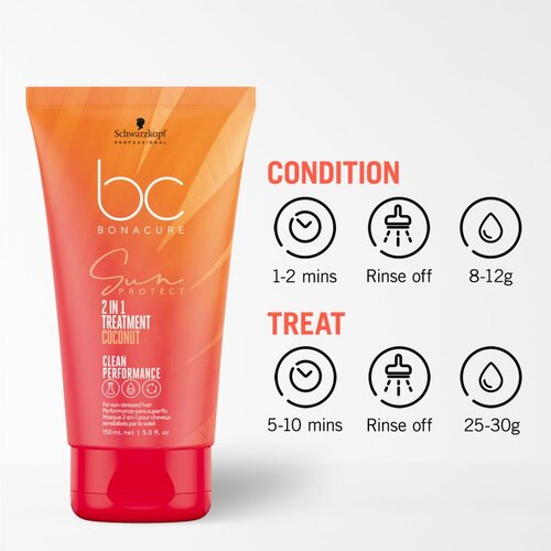 Schwarzkopf Professional BC Bonacure Sun Protect 2-IN-1 Treatment intenzivna nega za lase 75 ml Slike