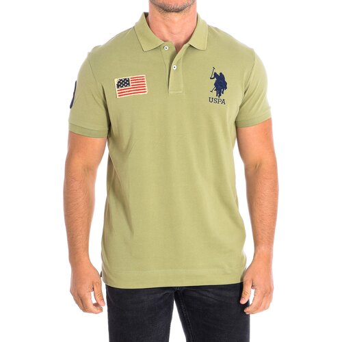 US Polo Assn Polo majice kratki rokavi 64777-246 Kaki Cene