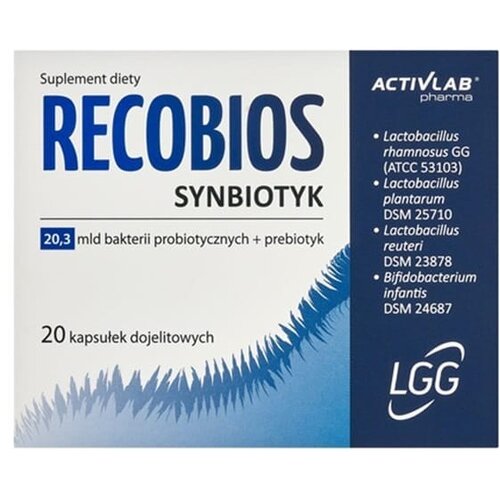 ACTIVLAB Sinbiotik RecoBIOS Pharma (20 kapsula) Slike