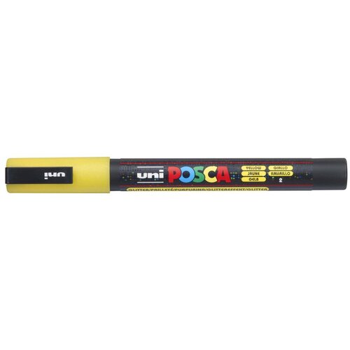 POSCA UNI marker pc-3ml glitter žuti Cijene