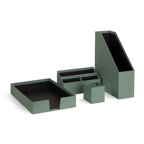 Bigso Kartonasti organizatorji v kompletu 4 ks Hugo Canvas Paper Laminate – Cene