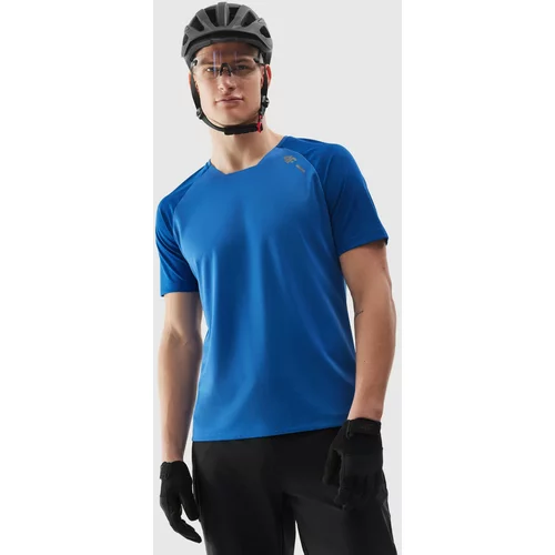 4f Men's Quick-Drying Cycling T-Shirt - Cobalt