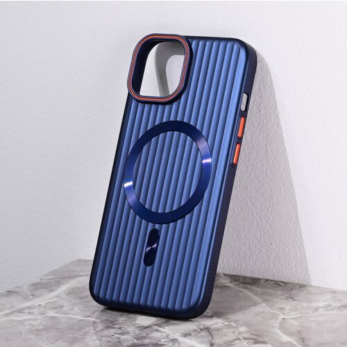 Torbica Magsafe Stripe za iPhone 13 6.1 plava Slike