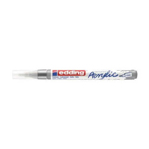 Edding akrilni marker E-5300 fine 1-2mm obli vrh srebrna ( 12MA53S ) Cene