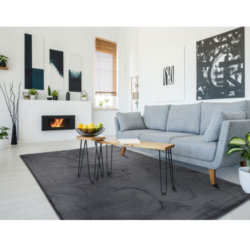  Tepih RABBIT 3D 80x150 cm antracit Slike