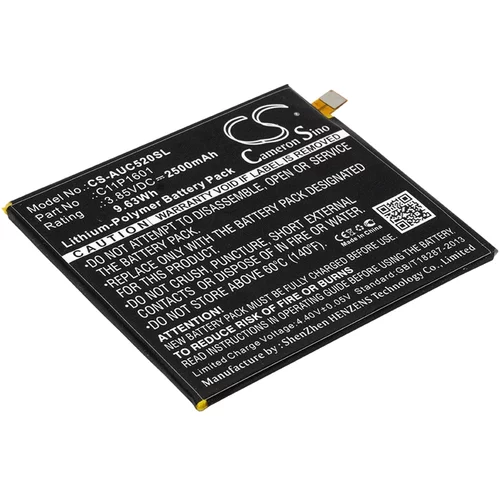 VHBW Baterija za Asus ZenFone 3 5.2 / ZE520KL, 2500 mAh