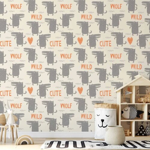 Tapeta - Cute Wolf 50x1000 Premium Cene