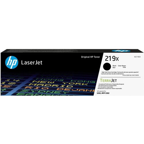 HP 219X/Visoka zmogljivost/črna/originalna/LaserJet/kartuša s tonerjem (W2190X) W2190X Cene