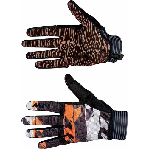 Northwave air glove full finger black/orange/white m