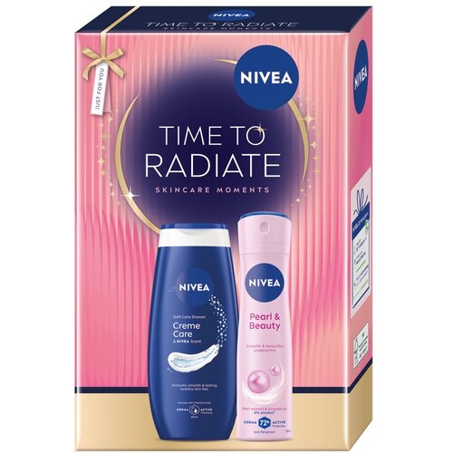Nivea Time to radiate poklon set Cene