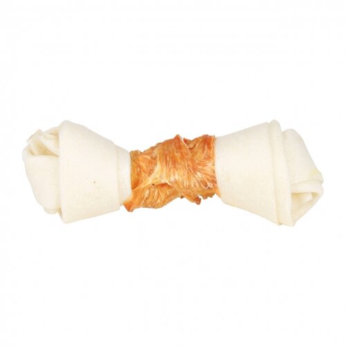 Trixie knotted chicken chewing bone 18cm 70g Slike