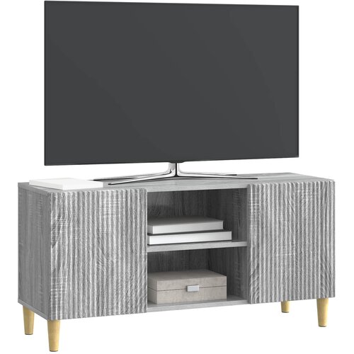  ormar 102 x 34,5 x 50 cm Siva sonoma Konstruirano drvo Slike