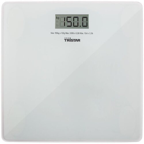 Tristar WG-2419 digitalna osobna vaga Opseg mjerenja (kg)=150 kg bijela Cene