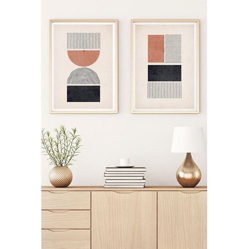 WALLXPERT Uokvirena slika Huhu28, 50x70 cm, 2 dijela Cene