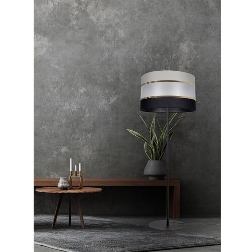  podna lampa coral 1xE27/60W/230V crna/siva Slike