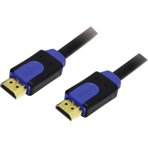 Logilink HDMI Priključni kabel [1x Muški konektor HDMI - 1x Muški konektor HDMI] 1 m Crna Cijene