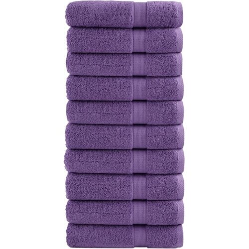 vidaXL Ručnici za kupanje SOLUND 10 kom tirkizni 100x150 cm 600 gsm Cijene