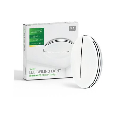 Greentech LED plafonjera 24W 4000K 38cm Cene