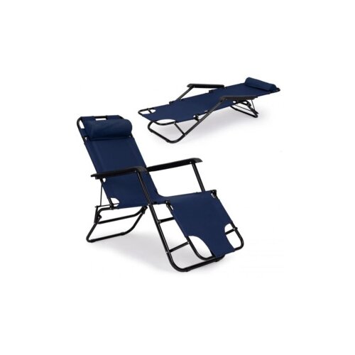ModernHome Ležaljka za plažu 2U1 ZRL010 BLUE Cene