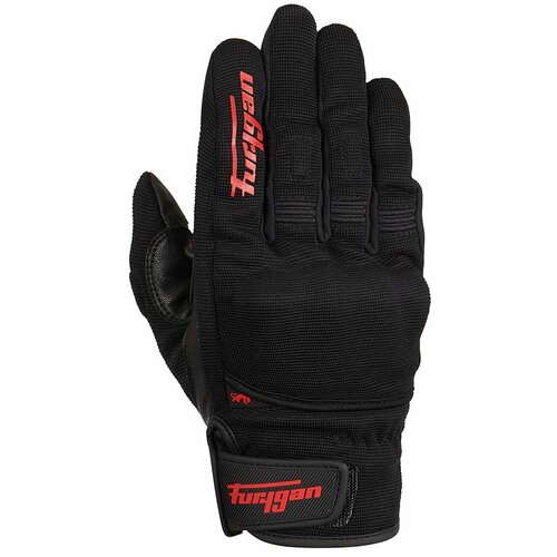 Furygan Jet d3o black crvene rukavice Slike