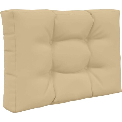  Jastuk za vanjsku sofU 2 pcs Bež Poliester - Bež 60 x 60 cm 1x sjedalo +1x naslon (3D s bartagom) Slike