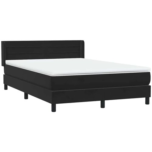 Box spring krevet s madracem crni 160x210 cm bar&amp;scaron;unasti Slike