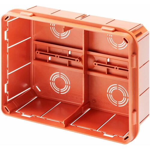 GEWISS razvodna kutija za beton sa din šinom GW48117 294X152X75mm crvena Slike