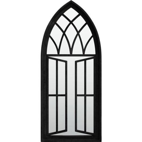 Maison Chic Ogledalo - Zrcalo - Kozmetično ogledalo črno 70x30 cm železno za notranjo uporabo, (21698290) Cene