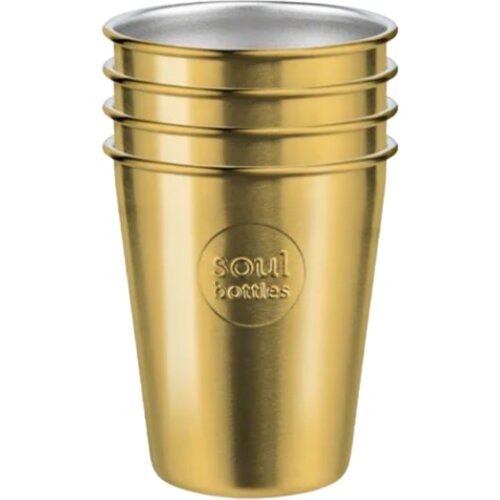  4-delni set Soulcup Steel "Gold"  - 1 set Cene