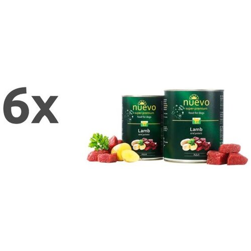 Nuevo Adult - ovca in krompir 6 x 400 g Cene